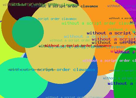WITHOUT A SCRIPT ORDER CLAVAMOX